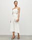 Mala Floral Broderie Cut Out Maxi Dress