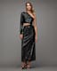 Daisy Topaz Sequin Cut Out Maxi Dress