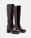 Pip Knee High Leather Boots