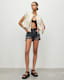 Astral Leather Fringed Gilet