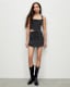 Charli Denim Cropped Corset Top