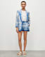 Aleida Rafaela Paisley Print Shorts