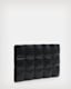 Bettina Leather Quilted Clutch Bag