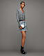 Wendel Embellished Denim Mini Skirt