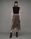 Veena Tulle Layered Midi Skirt