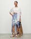 Slvina Rafaela Asymmetric Midi Skirt