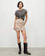 Brielle Embellished Straight Mini Skirt