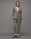 Bea Woven Checked Skinny Fit Trousers