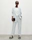 Aleida Mid-Rise Tapered Leg Tri Trousers
