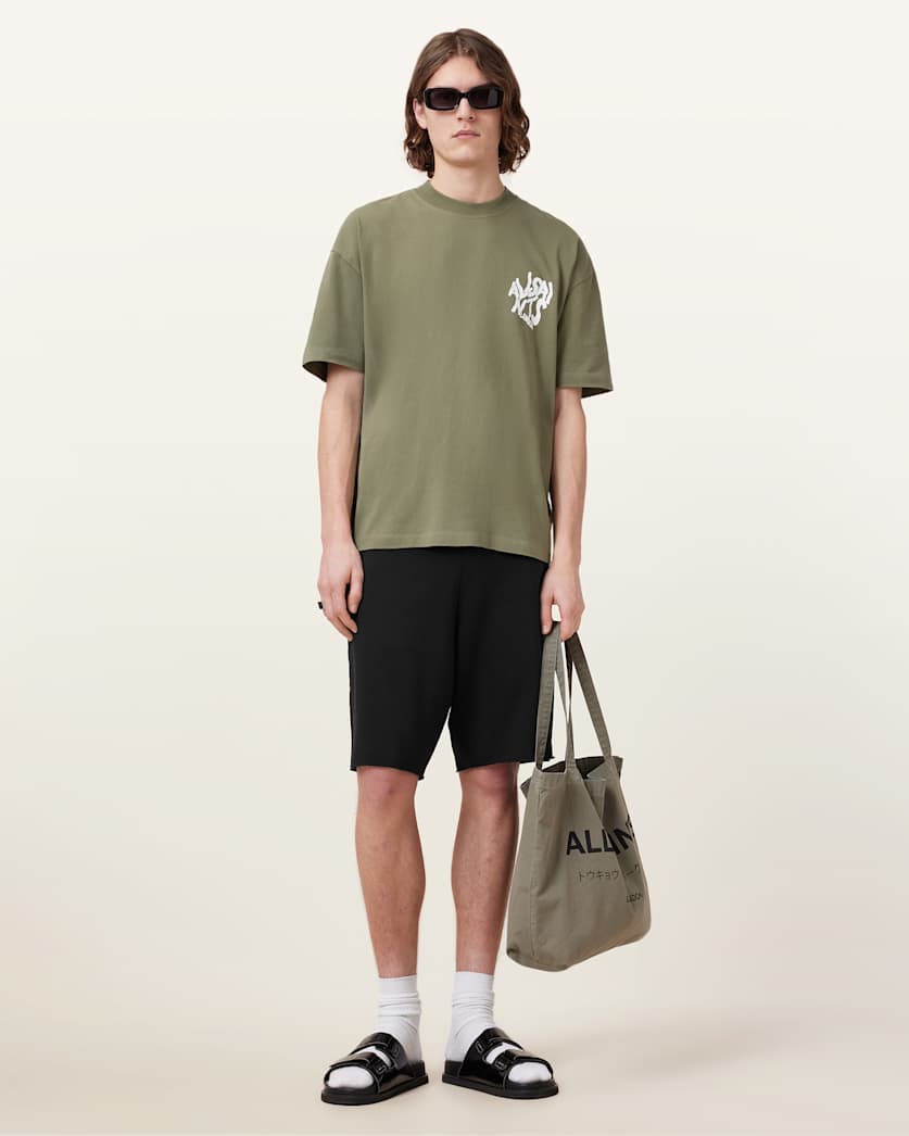 Helix Straight Fit Sweat Shorts