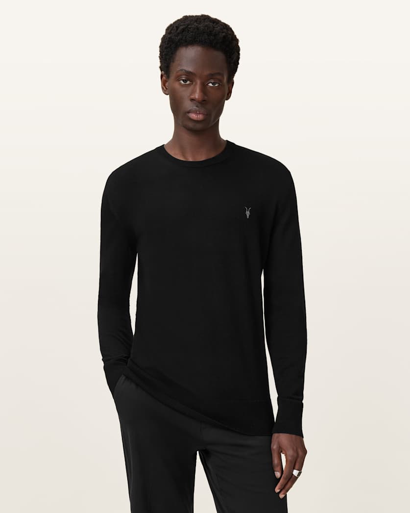 Mode Merino Crew Neck Ramskull Jumper