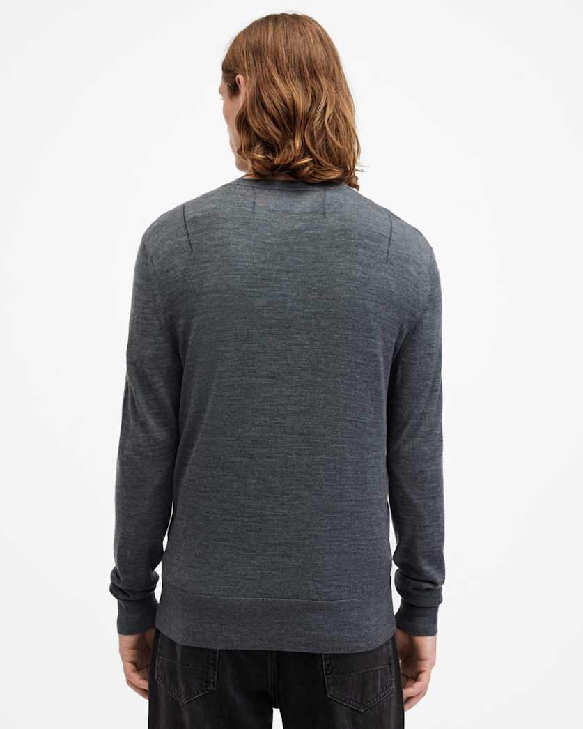Mode Merino Crew Neck Ramskull Jumper