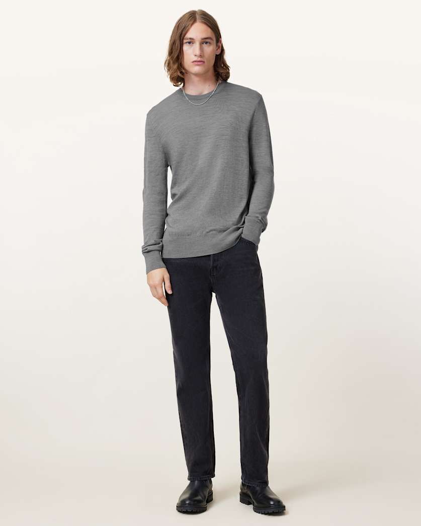 Mode Merino Crew Neck Ramskull Jumper
