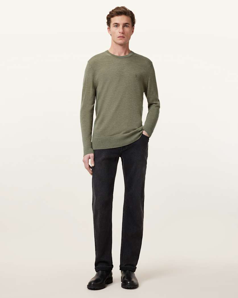 Mode Merino Crew Neck Ramskull Jumper