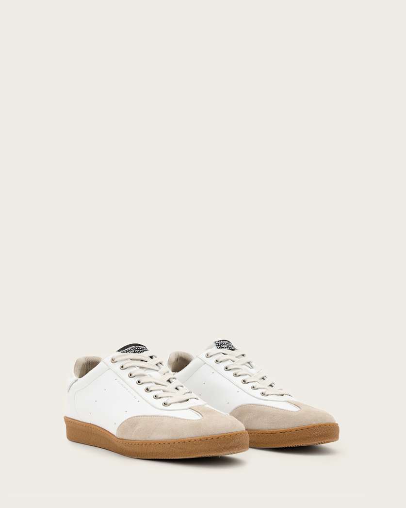 Leo Low Top Leather Trainers