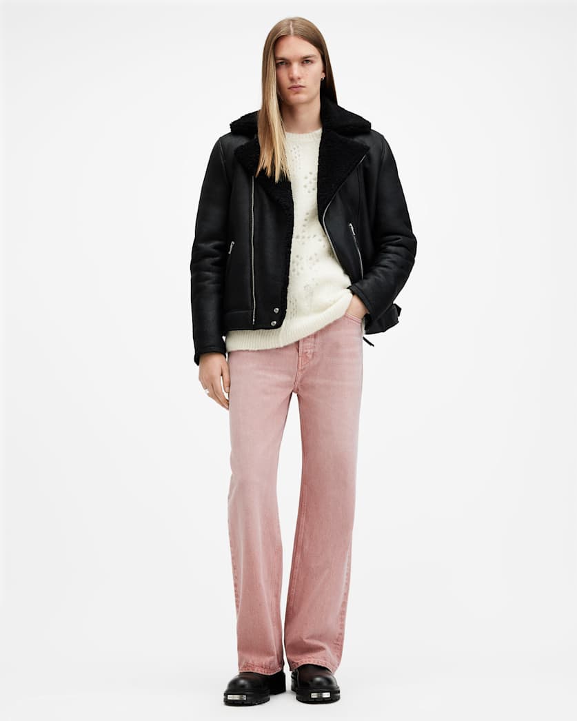 Lenny Loose Fit Wide Leg Denim Jeans