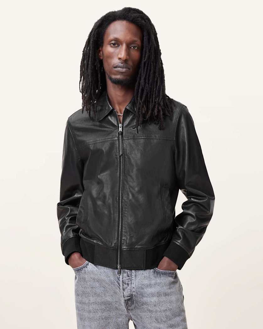 Gen Lightweight Slim Fit Leather Jacket