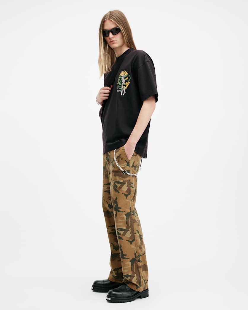 Krait Graphic Printed Oversized T-Shirt