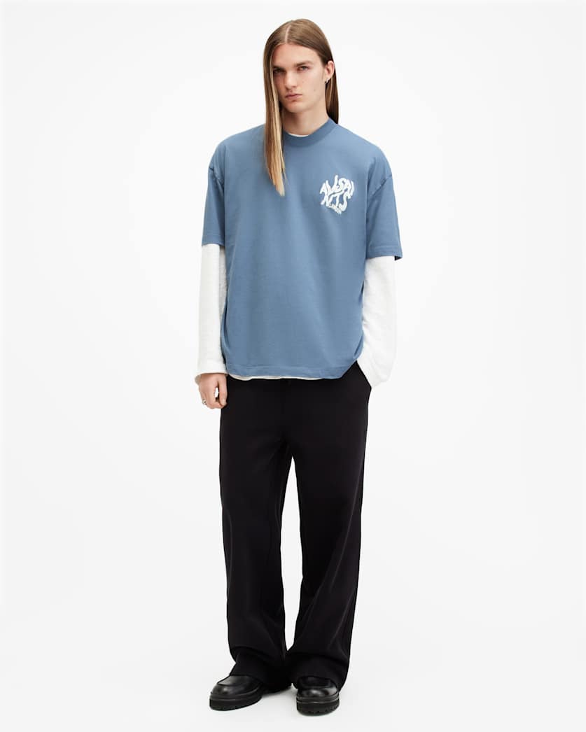 Orlando Logo Print Oversized T-Shirt
