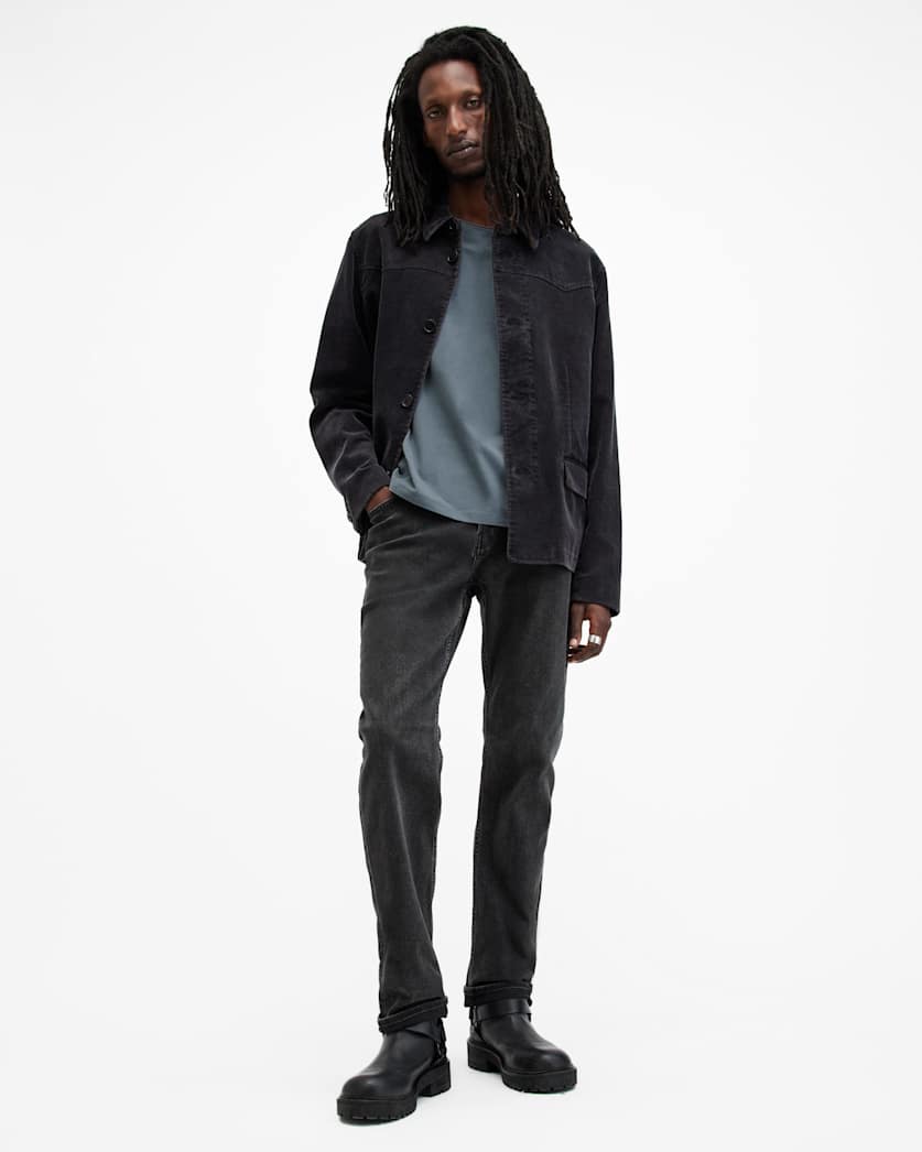 Bodega Crew Neck Raw Edge T-Shirt