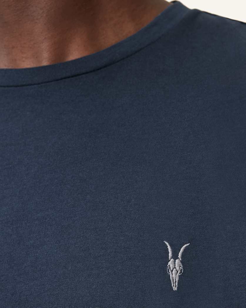 Tonic Crew Neck Slim Ramskull T-Shirt