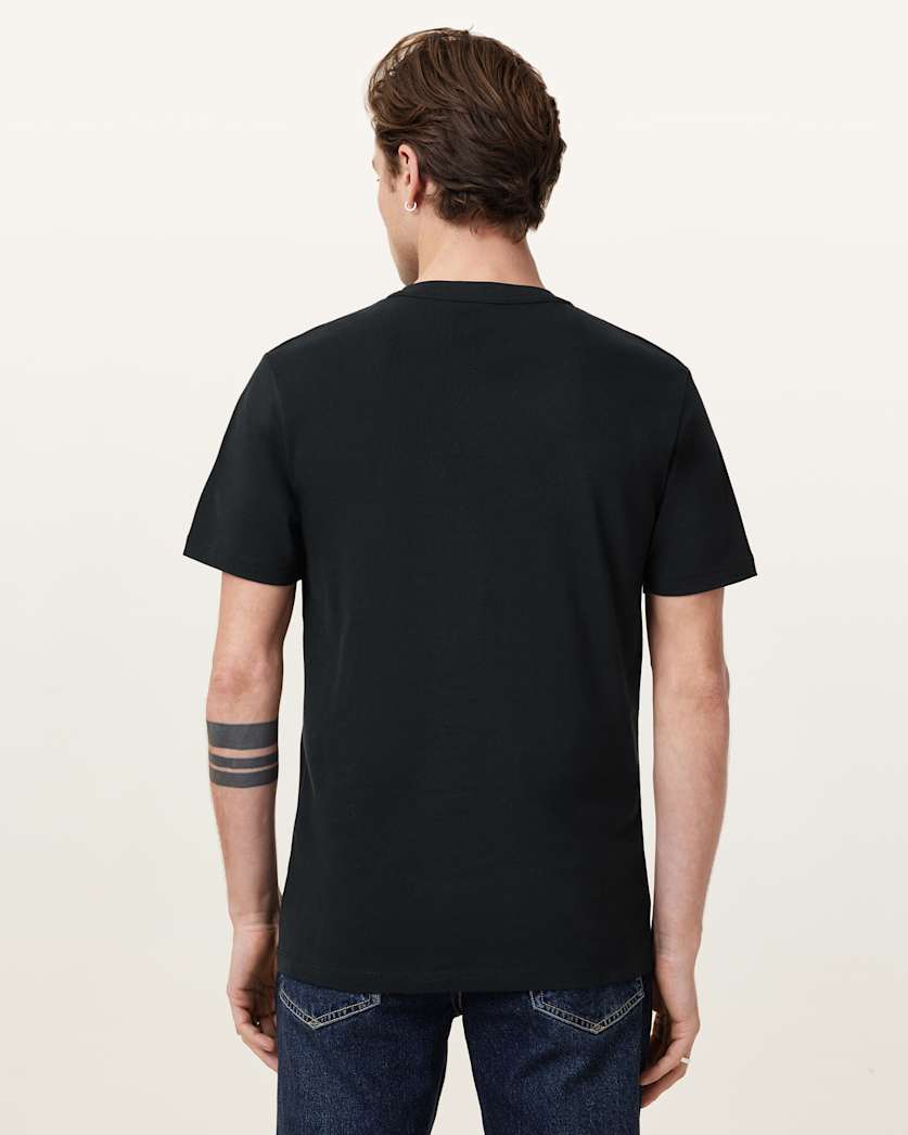 Brace Brushed Cotton Crew Neck T-Shirt