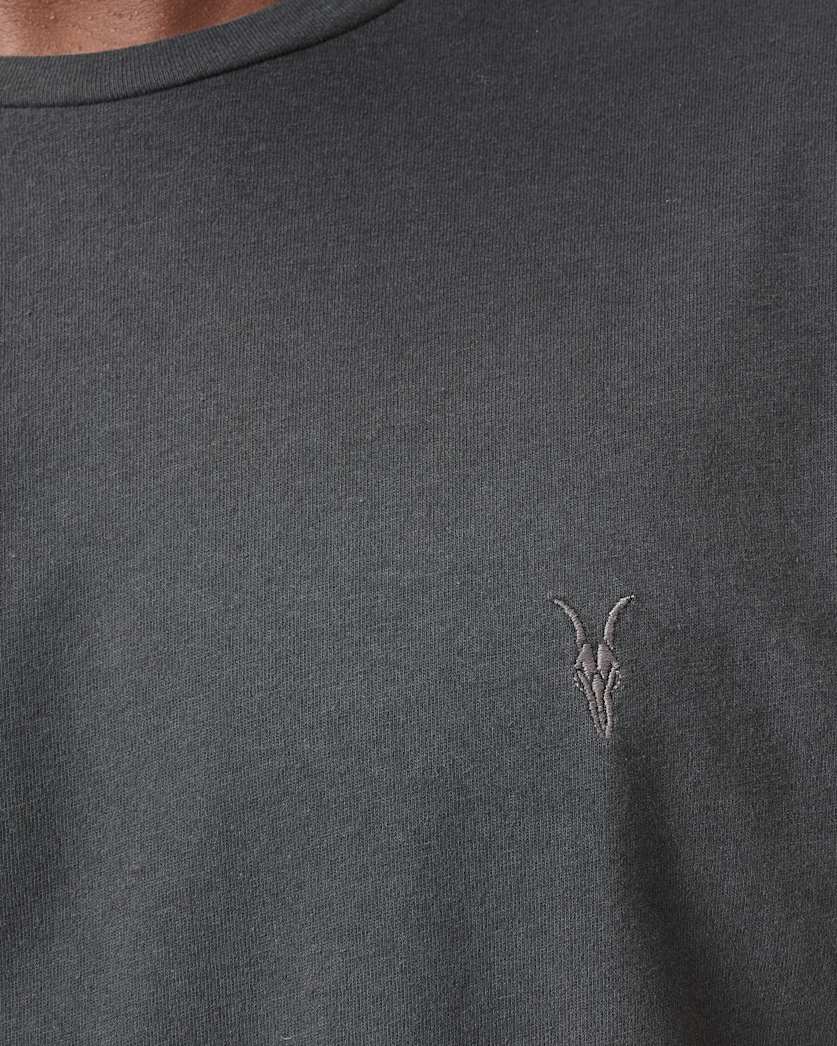 Brace Brushed Cotton Crew Neck T-Shirt