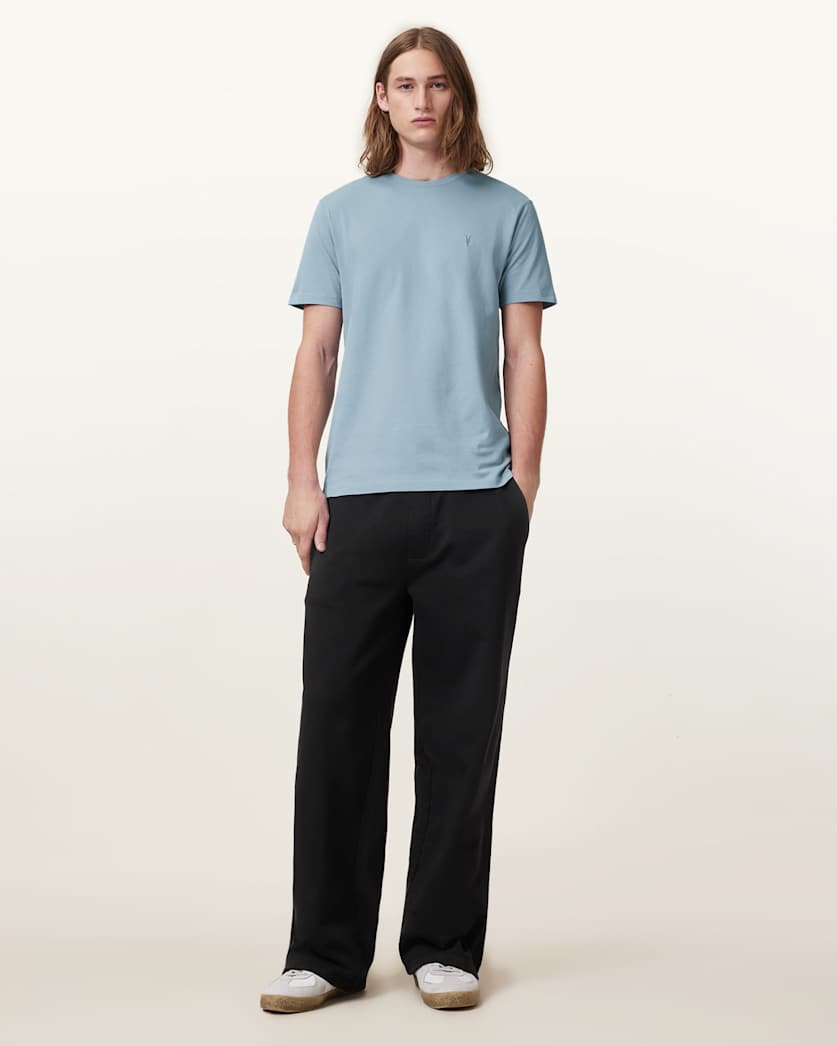Brace Brushed Cotton Crew Neck T-Shirt