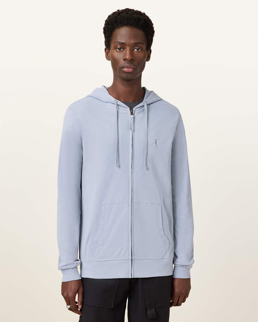 Brace Zip Up Brushed Cotton Ramskull Hoodie