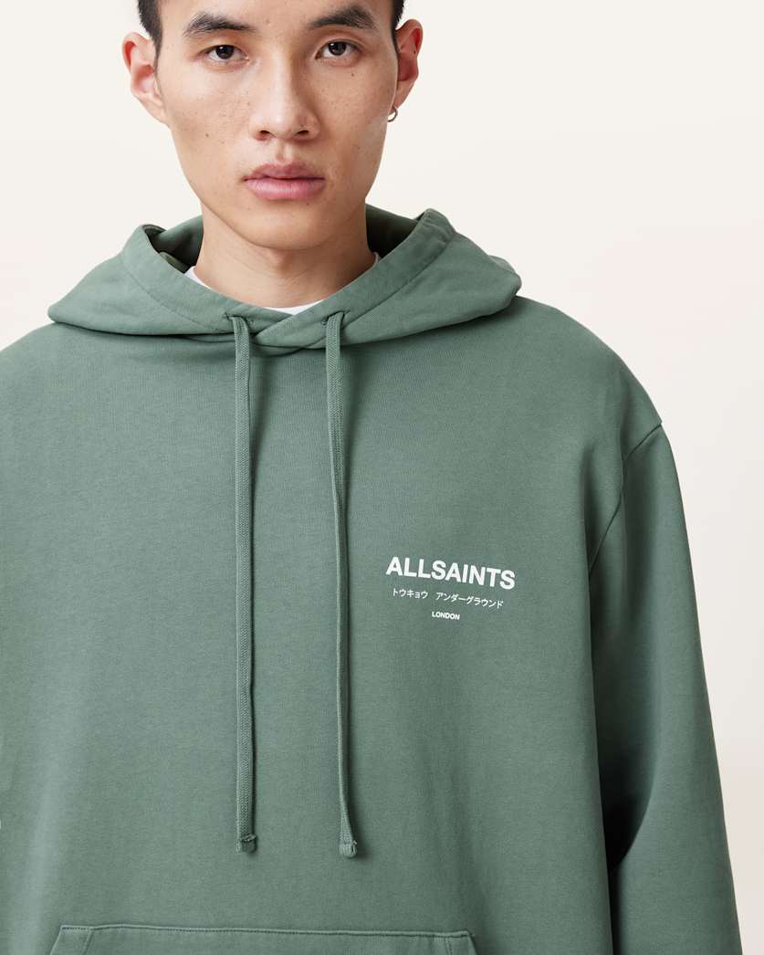 Underground Pullover Logo Hoodie