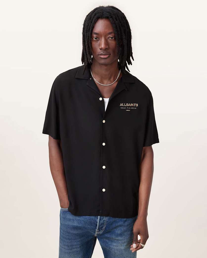 Underground Snake Print Logo Shirt