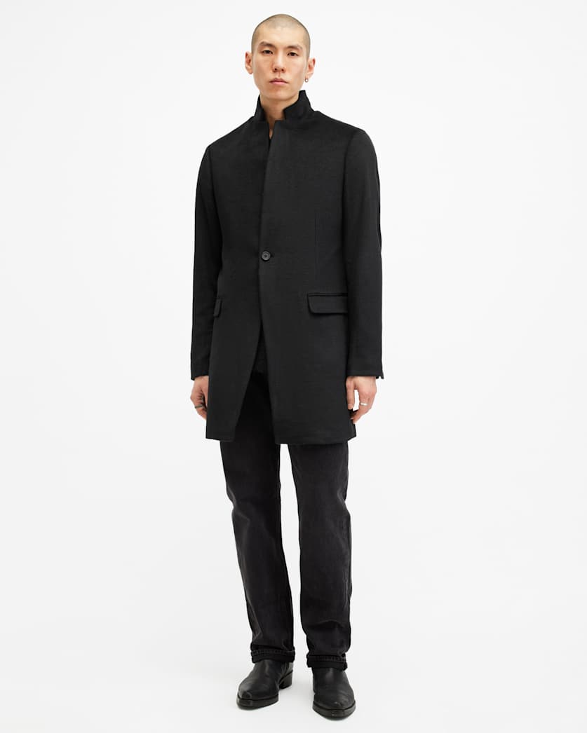 Hargrove Slim Fit Wool Blend Coat