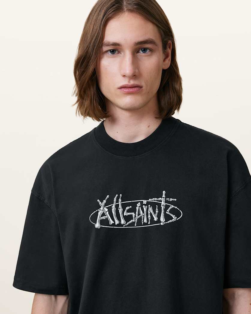 Sternum Oversized Crew Neck T-Shirt