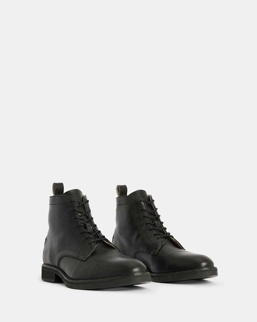 Drago Leather Lace Up Boots