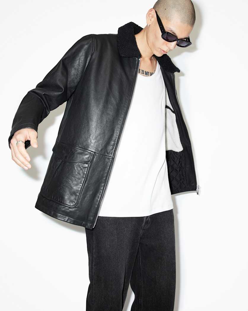 Moriarty Zip Up Faux Fur Lined Coat