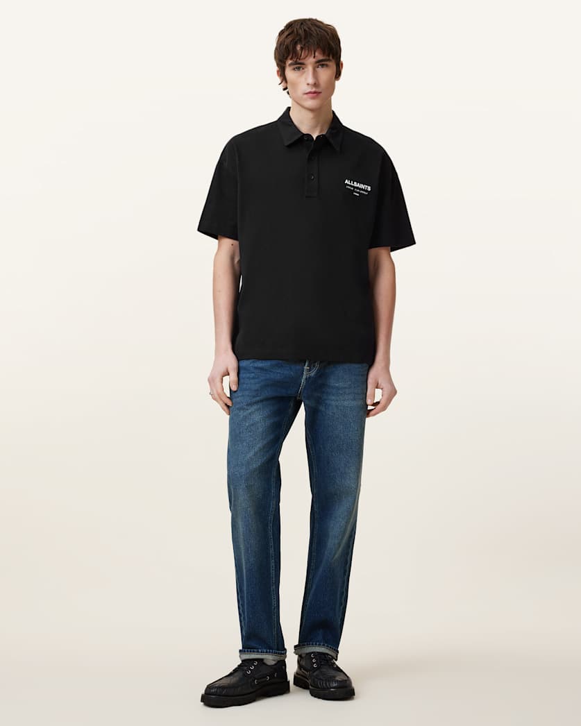 Underground Logo Relaxed Fit Polo Shirt