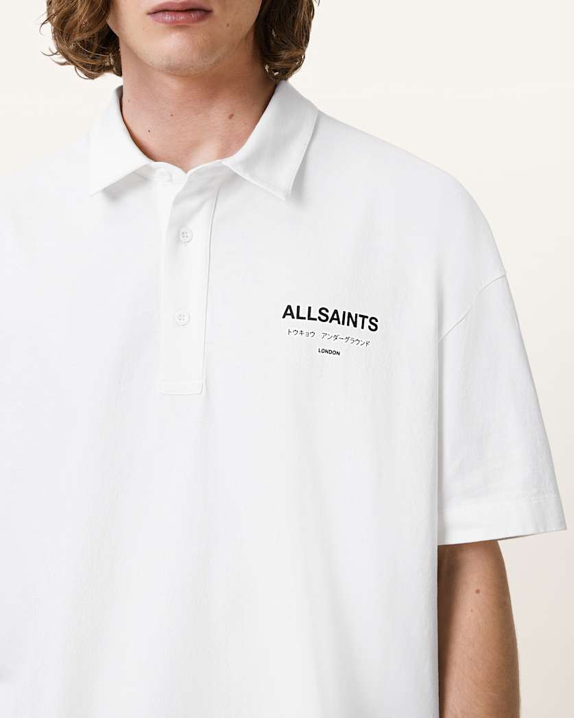 Underground Logo Relaxed Fit Polo Shirt
