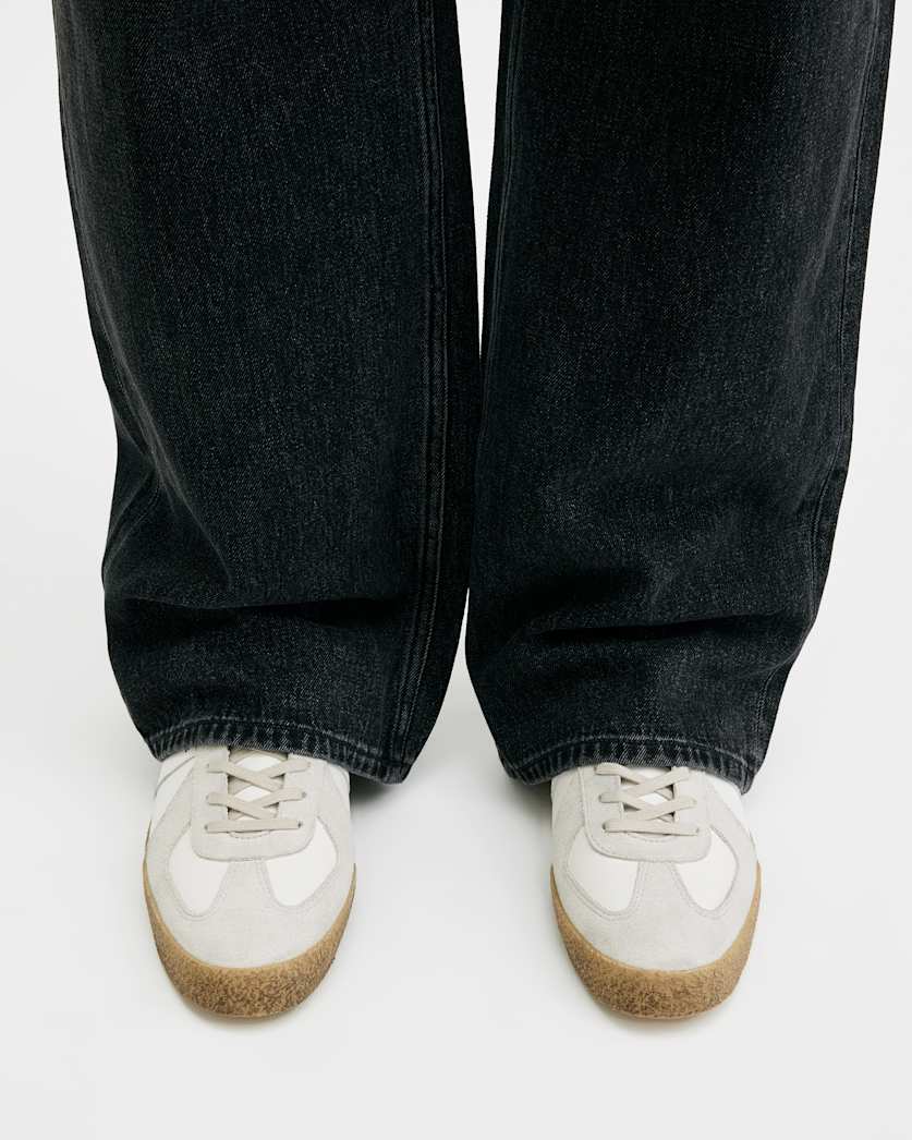 Jaimee Low Top Leather Trainers