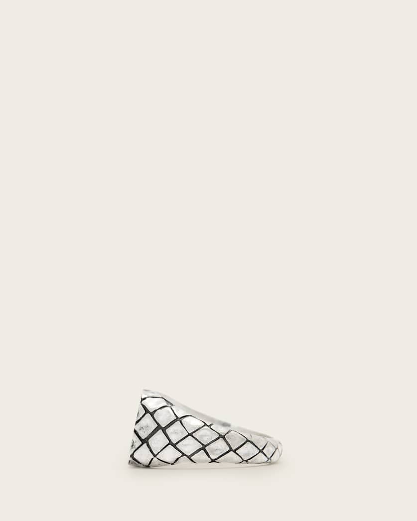 Carter Textured Signet Ring