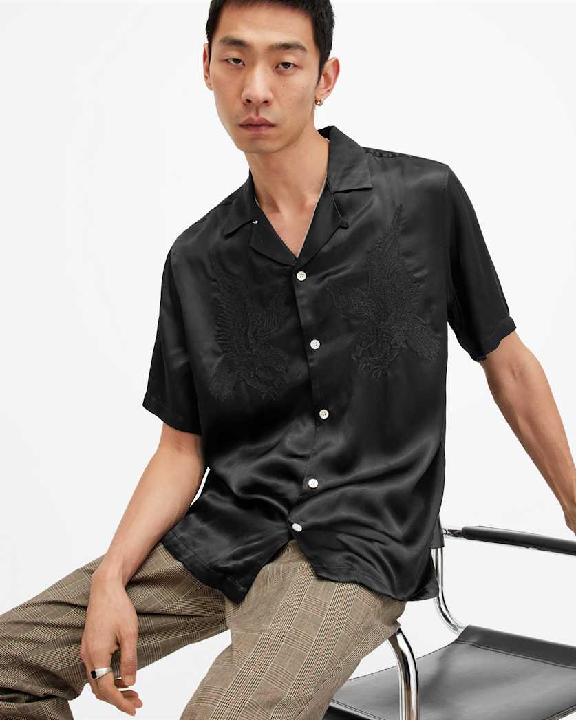 Aquila Embroidered Relaxed Fit Shirt