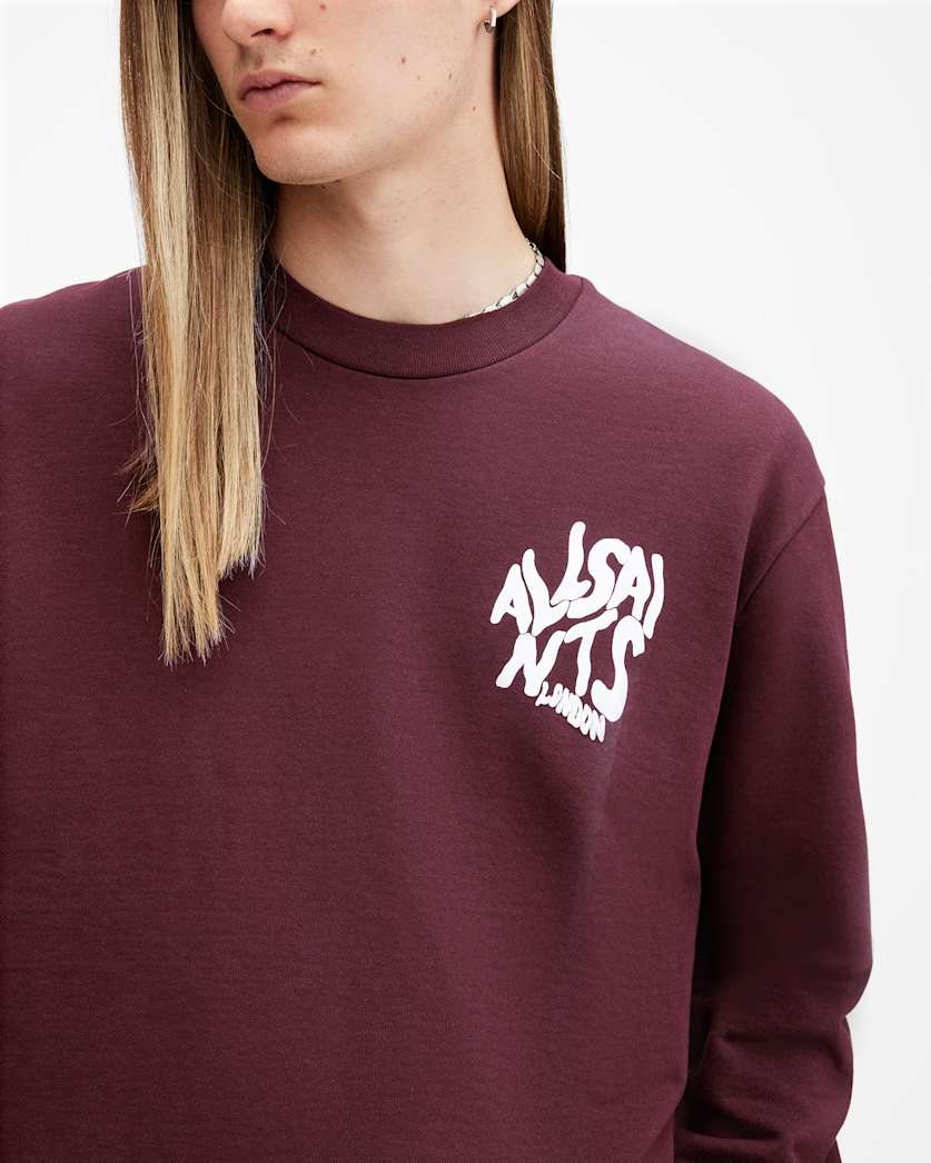 Orlando Logo Print Relaxed Sweatshirt