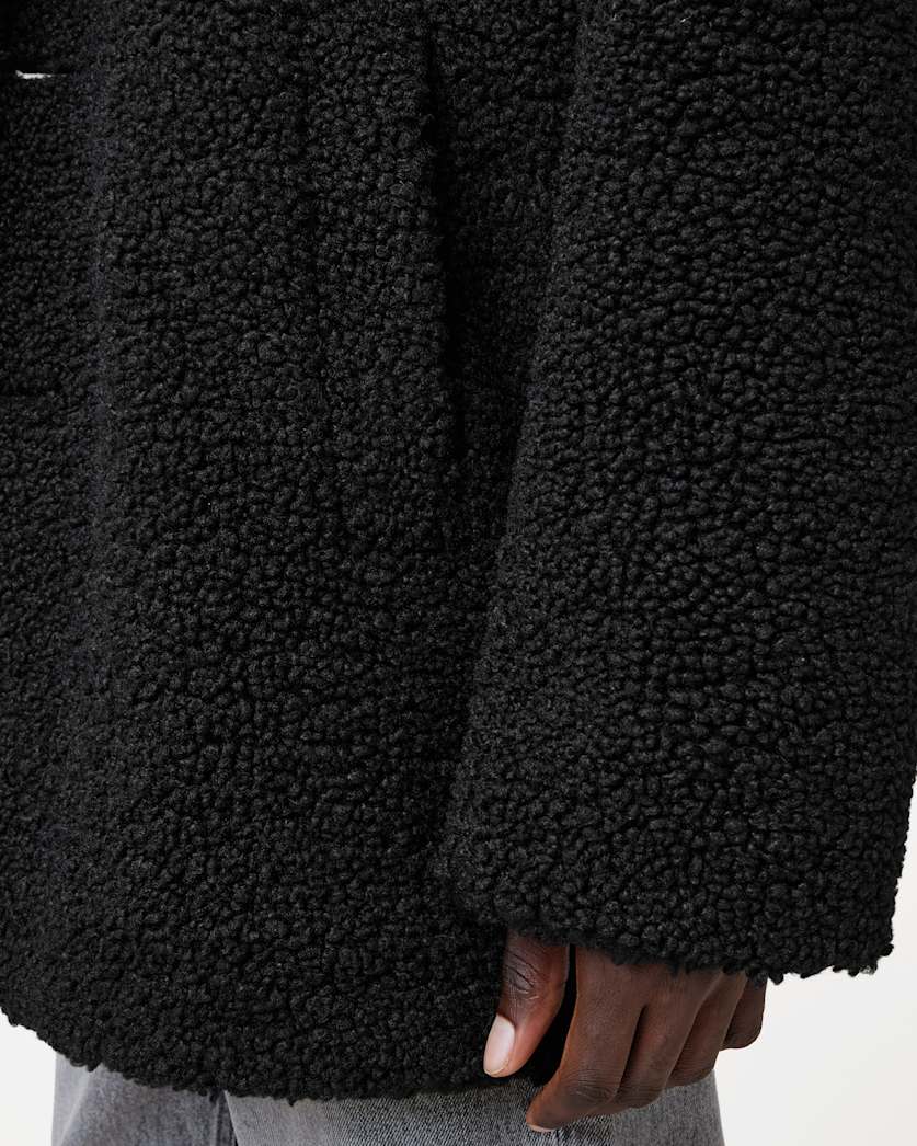 Driscole Faux Sherpa Relaxed Fit Coat