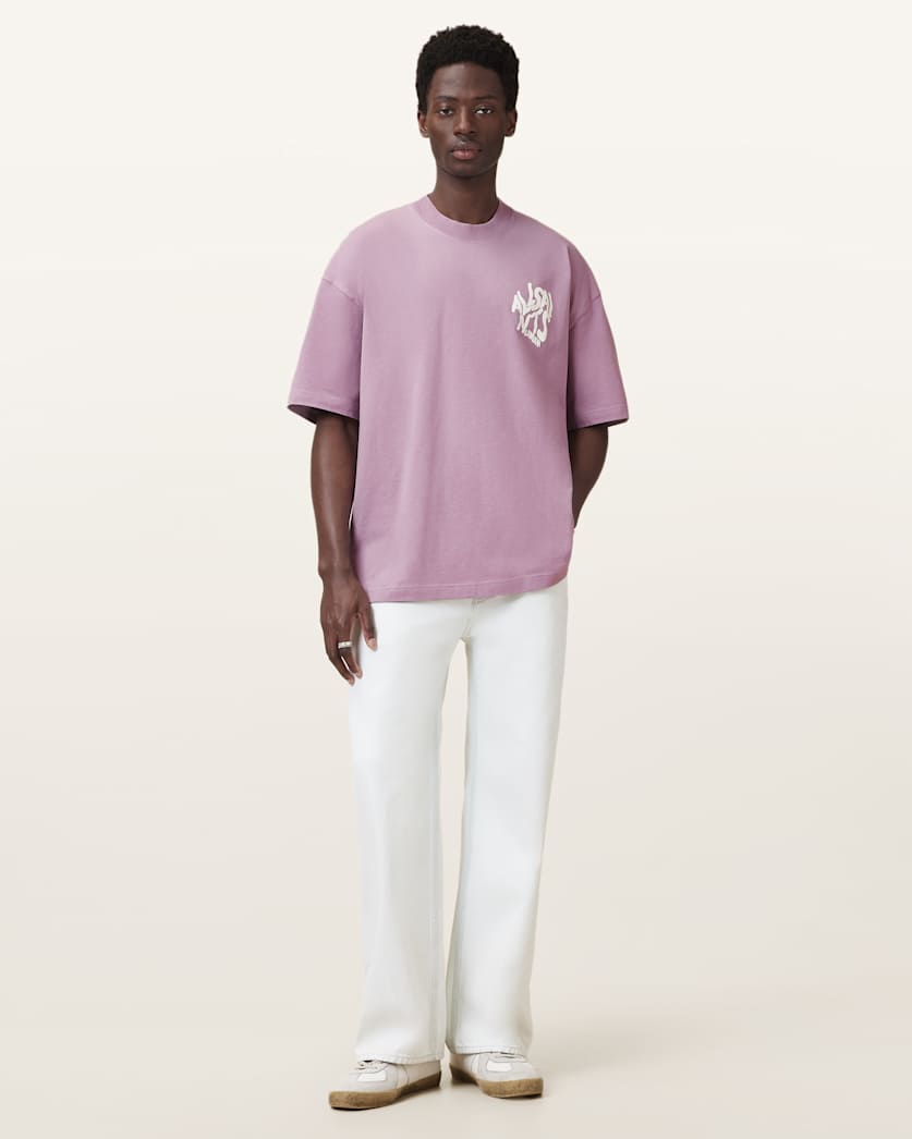 Orlando Logo Print Oversized T-Shirt