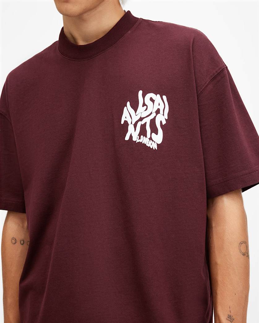 Orlando Logo Print Oversized T-Shirt