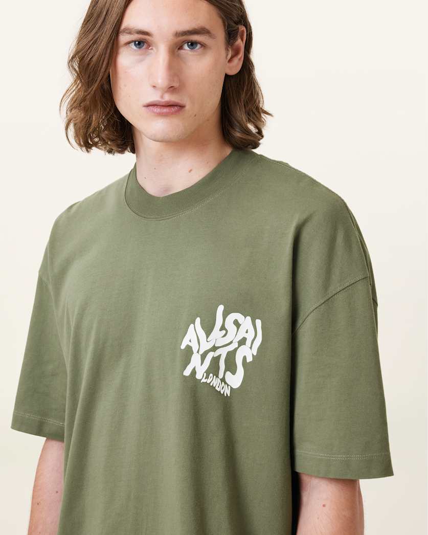 Orlando Logo Print Oversized T-Shirt
