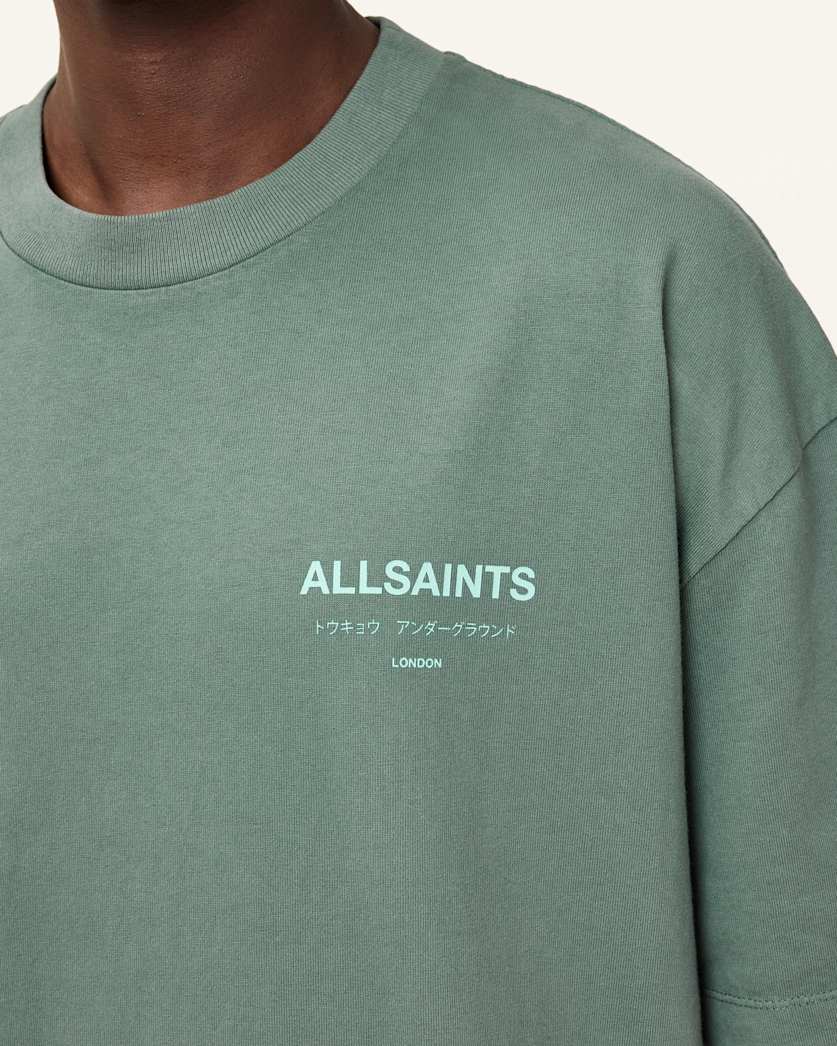 Underground Oversized Crew Neck T-Shirt