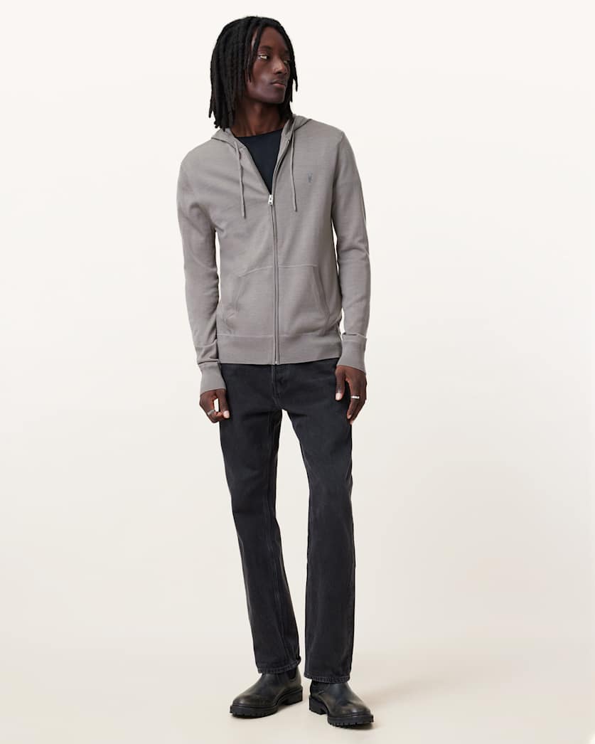 Mode Merino Zip Up Ramskull Hoodie