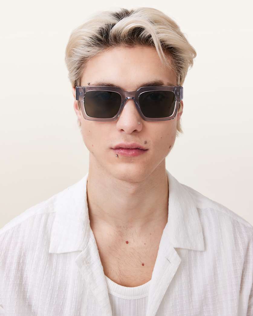 Beau Square Frame Acetate Sunglasses