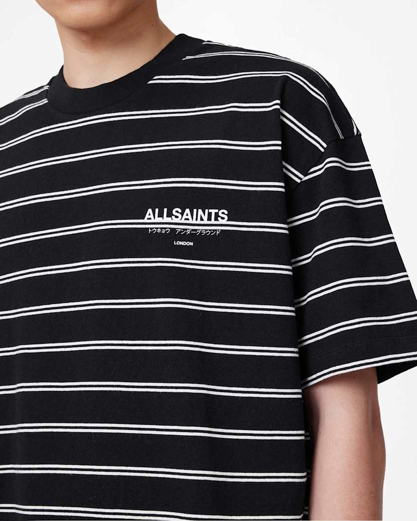 Underground Oversized Striped T-Shirt