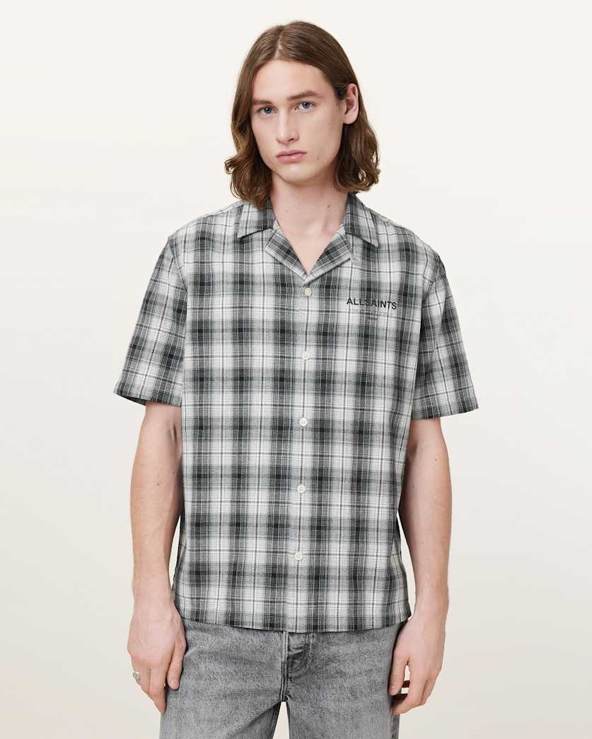 Underground Relaxed Check Logo Shirt